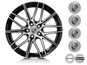 Porsche Aufkleber auf Felgen Individuelle Epoxy-Ausgabe